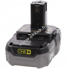 Eredeti RYOBI akku 18 V ONE+ 2,0 Ah Lithium+ akkutpus RB18L20