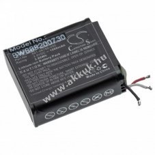 Helyettest akku GoPro tpus 601-06750-000 1000mAh