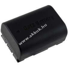 Helyettest akku videokamera JVC GZ-MG750 890mAh (info chip-es)