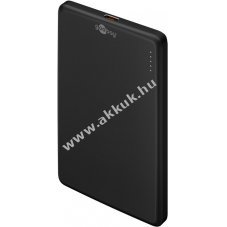 Powerbank, vezetk nlkli 5000mAh, fekete