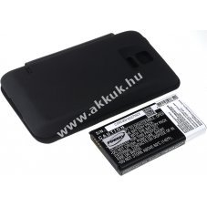 Helyettest akku Samsung tpus EB-BG900BBC + Flip Cover