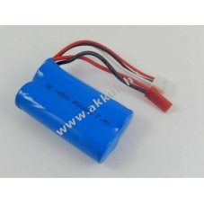 Helyettest akku Quadrocopter UFO X30 V Intruder Li-Ion, 7.4V, 850mAh