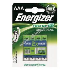 ENERGIZER Universal AAA 500mAh mikro akku 4db/csom