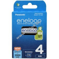 Sanyo/Panasonic eneloop AA ceruza akku tpus HR6 2000mAh NiMH 4db/csom.