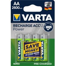 Varta 5716 Ready2use ceruza akku tpus Mignon AA HR6 R2U 4db/csom. 2600mAh