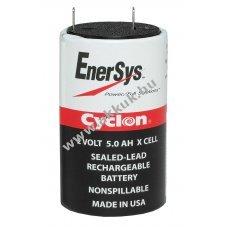 Enersys / Hawker lom akku, lom cella X Cyclon 0800-0004 2V 5,0Ah