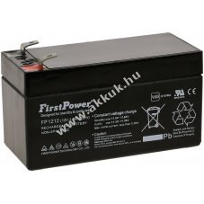 FirstPower lom zsels akku FP1212 1,2Ah 12V VdS -minstssel