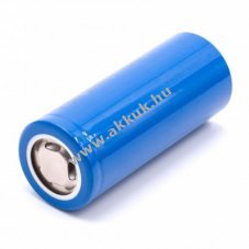 26650 akkucella, Li-Ion, 3.6V 5000mAh