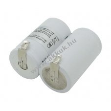 Vszvilgts akku, Ni-Cd, 2.4V, 4500mAh, Mono, D, csszsaruval