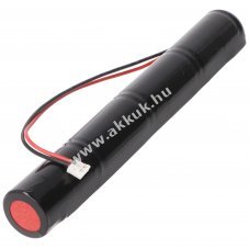 Vszvilgts akku, Ni-Cd, 4.8V, 1800mAh, L1x4, Sub-C, 20 cm vezetkkel