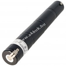 Vszvilgts akku, Ni-Cd, 4.8V, 4500mAh, L1x4 Mono D akkupakk, 4.8mm csszsaruval