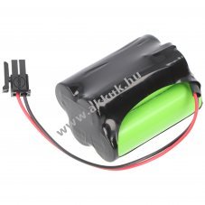 Vszvilgts akku, Ni-MH, 4.8V, 1100mAh, F2+2 Mignon AA akkupakk, 15 cm vezetkkel s csatlakozval