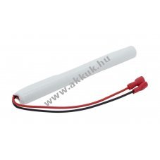 Vszvilgts akku, Ni-MH, 3.6V, 1800mAh, L1x3 Mingon AA akkupakk, vezetkkel s csszsaruval