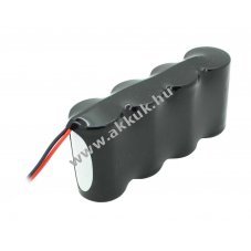 Vszvilgts akku, Ni-Cd, 4.8V, 4500mAh, F1x4 Mono D akkupakk, 20 cm vezetkkel