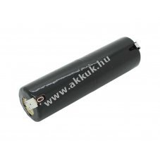 Vszvilgts akku, Ni-Cd, 2.4V, 4500mAh, L1x2 Mono D akkupakk, Faston csatlakozval