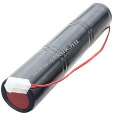 Vszvilgts akku, Ni-Cd, 3.6V, 4500mAh, L1x3 Mono D akkupakk, 20 cm vezetkkel, CGM2 csatlakozval