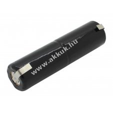 Vszvilgts akku, Ni-Cd, 2.4V, 2500mAh, L1x2 Baby C akkupakk, forrasztflekkel