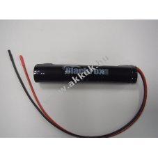 Vszvilgts akku, Ni-Cd, 3.6V, 1600mAh, L1x3 Sub-C akkupakk, 10 cm vezetkkel