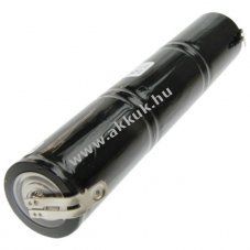 Vszvilgts akku, Ni-Cd, 3.6V, 4000mAh, L1x3 Mono-D akkupakk, Faston csatlakozval