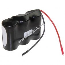 Vszvilgts akku, Ni-Cd, 3.6V, 2500mAh, F1x3 Baby C akkupakk, 10 cm vezetkkel