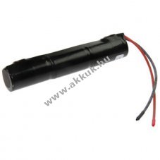 Vszvilgts akku, Ni-Cd, 3.6V, 1600mAh, L1x3 Sub-C akkupakk, 10 cm vezetkkel