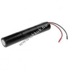 Vszvilgts akku, Ni-Cd, 3.6V, 2500mAh, L1x3 Baby C akkupakk, 10 cm vezetkkel