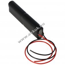 Vszvilgts akku, Ni-Cd, 4.8V, 900mAh, S2x2 akkupakk, 25 cm vezetkkel