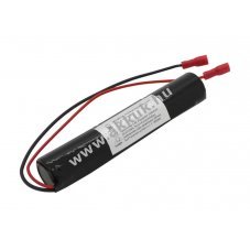 Vszvilgts akku, Ni-MH, 3.6V, 3500mAh, L1x3 Sub-C akkupakk, 20 cm vezetkkel, Faston csatlakoz