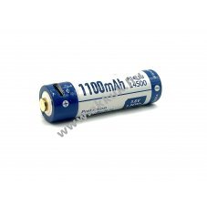 Keeppower 14500 Li-Ion akku 3.7V, 1100mAh, USB csatlakozval