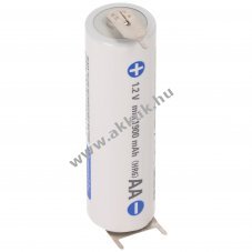 Panasonic Eneloop BK-3MCC AA, 1.2V, 1900mAh, Ni-Mh, 3 pines(1+/2-)