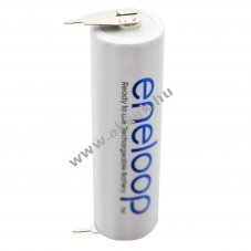 Eneloop Mignon, AA akku 1.2V, 1900mAh, 2pines(1+/1-)