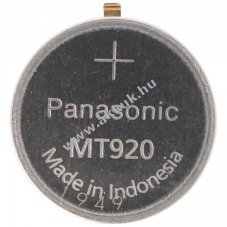 Panasonic MT920 kondenztor, kapacitor, 1.5V, forrfles