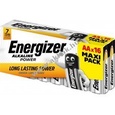 ENERGIZER Alkaline Power elem LR6, AA 16db/csomag