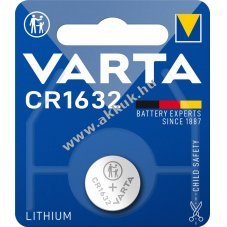 Varta gombelem CR1632 Lthium 1db/csom - Kirusts!