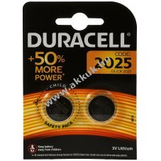 Duracell Lithium gombelem CR2025 DL2025 2db/csom.