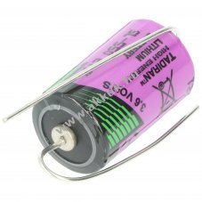 Tadiran elem LTC SL-550/P, 1/2AA, axilis vezetkcsatlakozs, 3.6V, 800mAh