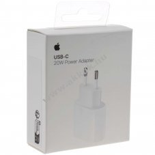 Eredeti Apple USB-C tltfej, tltadapter, akkutlt A2347 MHJE3ZM/A 3A 20W fehr