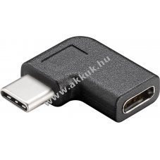 Goobay adapter USB C > USB C  90 fokos csatlakoz - Kirusts!