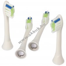 4db Whitening Cleaning Brush csere elektromos fogkefefej Philips HX3, HX6, HX8, HX9 szria