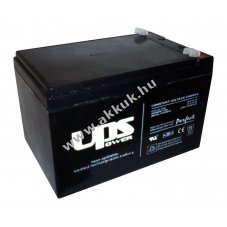 lom akku (UPS POWER) tpus BT12-12 (csatlakoz: F1)