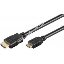 HDMI kbel - Mini HDMI 4K 60Hz, 1m - A kszlet erejig!