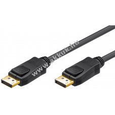 Goobay DisplayPort kbel, 1m , fekete