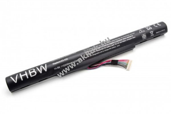 Helyettesítõ akku Acer Aspire E5-422 14,8V, Li-Ion, 2200mAh akciós termékkép 1