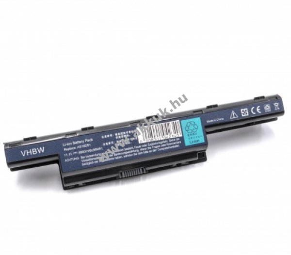 Helyettesítõ akku Acer Aspire 4551 8800mAh akciós termékkép 1