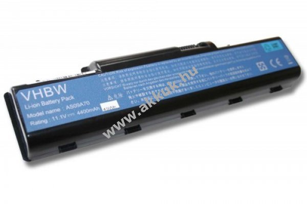 Helyettesítõ akku Acer Aspire 4732 4400mAh akciós termékkép 1