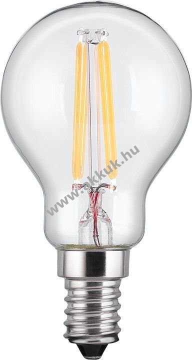 Goobay filament LED- mini gömb izzó 4W (39W) foglalat E14 meleg-fehér (2700K) nem dimmerelhetõ akciós termékkép 1