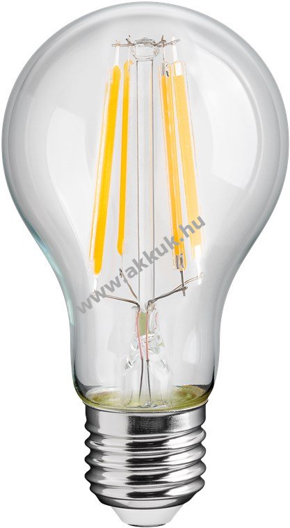 Goobay filament LED gömb izzó 11W 470lm E27 Meleg-fehér akciós termékkép 1