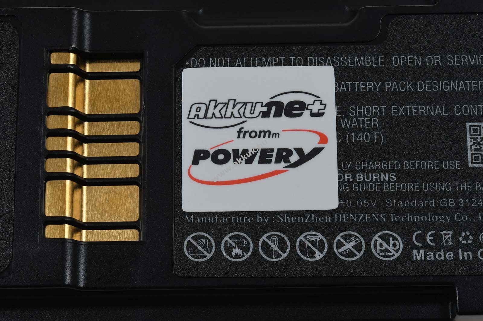 Powery helyettesítő adatgyűjtő akku symbol mc9500, mc9590