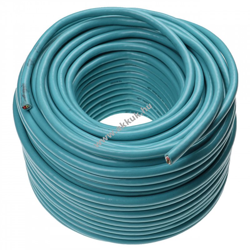 Vhbw profibus kábel, siemens simatic 6xv1830-3eh10, 2-vezetékes, 50m, kék