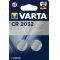 VARTA lithium gombelem, CR2032, helyettesti DL2032 IEC CR2032 2db/csom.